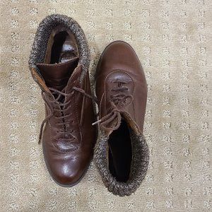 Vintage Esprit Leather Booties